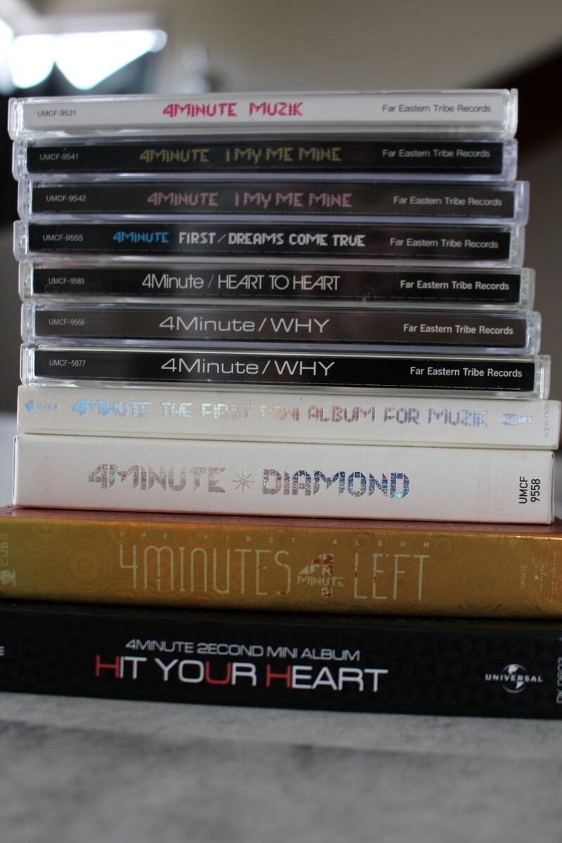 4Minute/4ミニッツ/フォーミニッツ/WHY/CD DVD 4Minute – Why – CD (Type B, Single, Limited Edition) + DVD (DVD