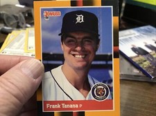 1988 Donruss Baseball's Best # 259 FRANK TANANA TIGERS