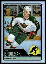 2012-13 O-Pee-Chee RAINBOW FOIL  Kyle Brodziak Minnesota Wild #42