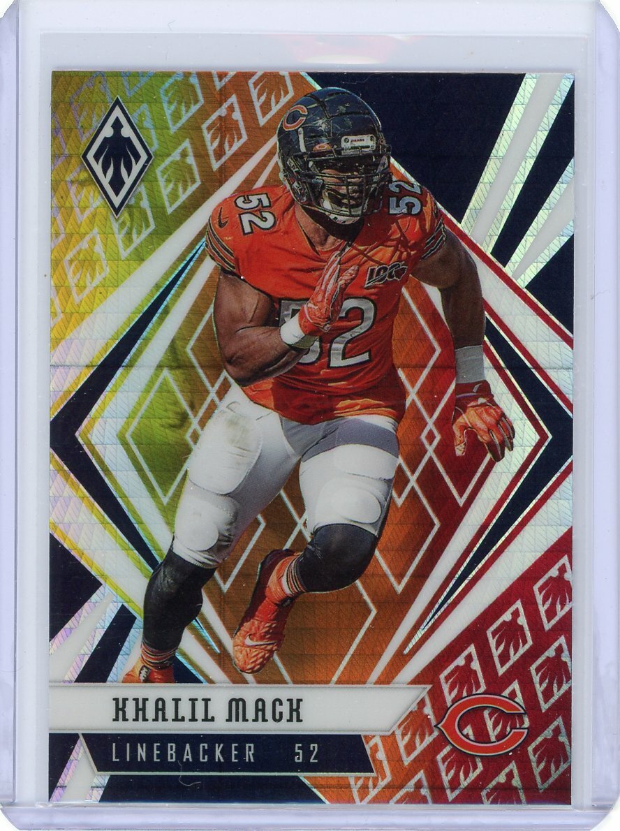 2020 PANINI PHOENIX FIRE BURST PRIZM KHALIL MACK #31 BEARS  