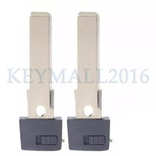 2 Remote Blank Key Blade For Porsche 911 Boxter Cayenne Cayman Panamera Macan