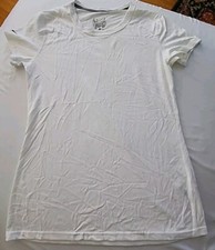 Nike Womens Dri-Fit Small White SS Tshirt NEW
