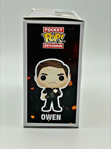 Funko Pocket Pop! Keychain Jurassic World 2-pack Owen & Blue Velociraptor - Picture 2 of 4