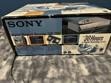 Sony SVR-2000 Digital Video Recorder TiVo 30GB NEW w/ Remote & Cables & Box USA