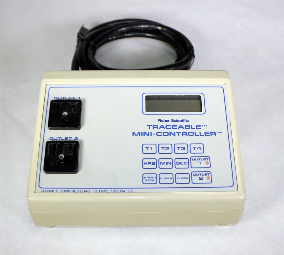 Nice Used Fisher Scientific 15A 1875W Traceable Digital Mini Controller I11 - Image 2 of 4