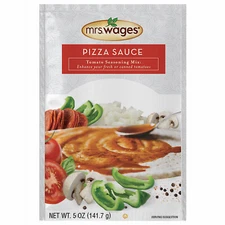 Mrs. Wages W539-J4425 Tomato Sauce & Canning Mix, Pizza Sauce, 5-oz. - Quantity