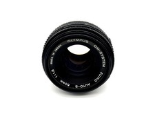 Olympus 50Mm 1:1.8 Lens OM-System Zuiko Auto-S Camera Lens Olympus OM