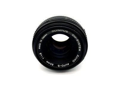 Olympus 50mm 1:1.8 Objektiv  OM-System Zuiko Auto-S Kamera Lens (Olympus OM)