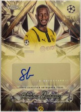 Marketplace image: Serhou Guirassy 1/1 Autograph Superfractor Topps Chrome Sapphire 2024/25