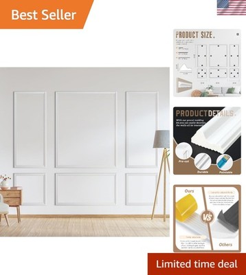 Moisture-Proof Wall Panels Set of 24 - Stylish Peel and Stick Decor 50x40