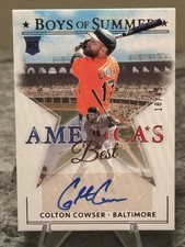 2024 Boys Of Summer Colton Cowser RC Auto 18/49 Baltimore Orioles