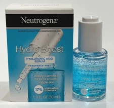 Neutrogena Hydro Boost Hyaluronic Acid Serum ~ Full Size (1 fl oz / 30 ml) NIB