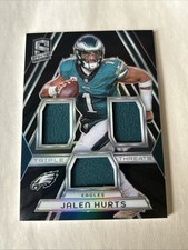 2024 Panini Spectra -Triple Threats Patches Jalen Hurts #TT-JHS /99 💥Ships Free