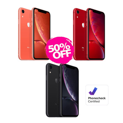 Apple iPhone XR 64GB Unlocked Verizon At&t CDMA 4G GSM LTE