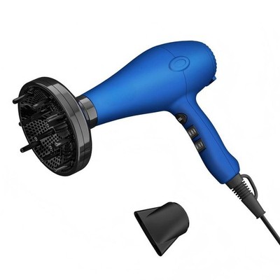 Professional Ionic Hair Dryer Fast Drying Blow Dryer 3 Heat/2 Speed Diffuser