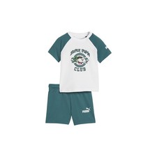 PUMA Minicats Super Tee And Shorts Set Inf Boys Size 3T Casual Tops 69328902