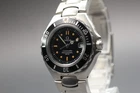 OMEGA Seamaster Professional 200m Cal.1424 Date Black Quartz Women's Watch JAPAN