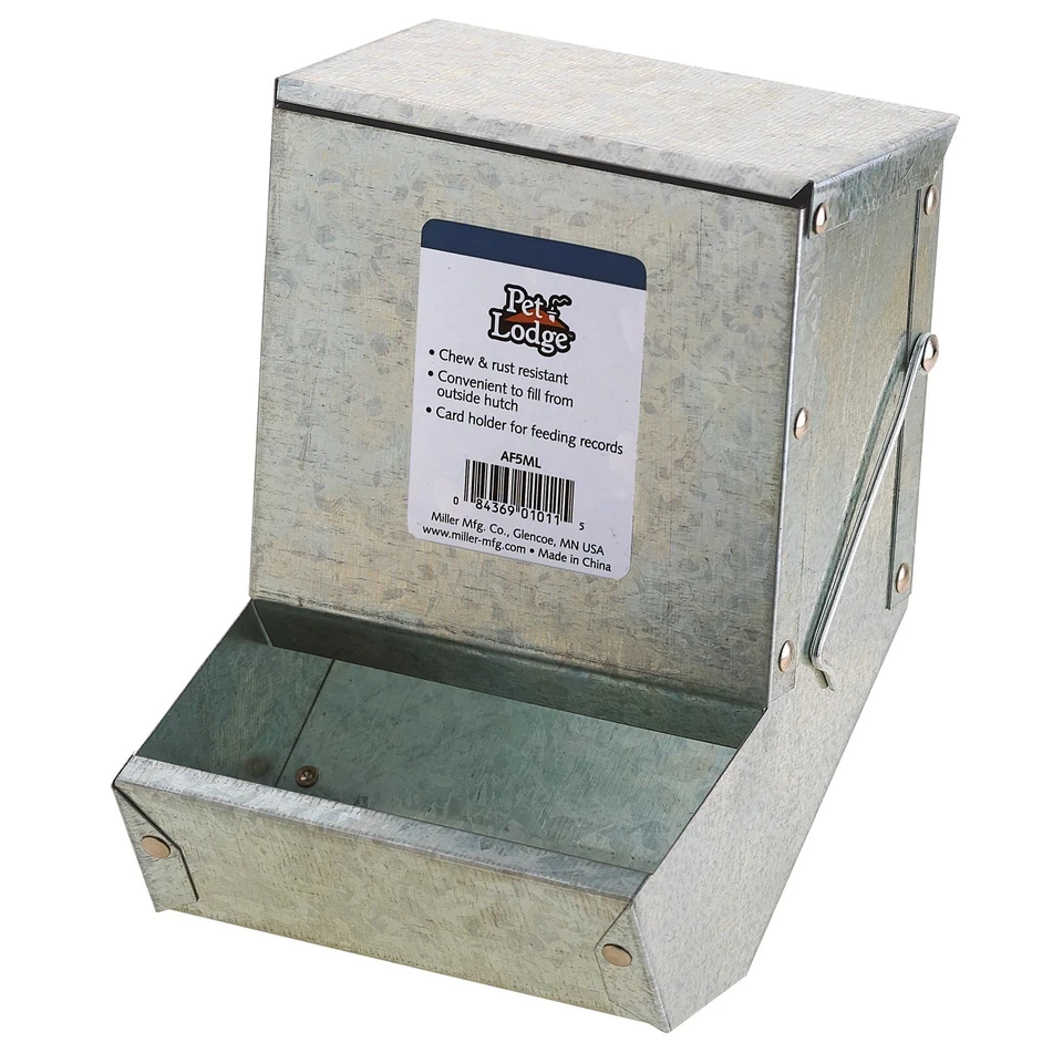 PET LODGE Solid Feeder - 5" 20 oz.
