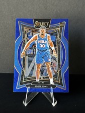 2024-25 Panini Select #97 Adem Bona Blue Prizm