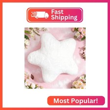 YRXRUS Star Pillows, White Star Shaped Pillow, Decorative Throw Pillow Gifts, Cu