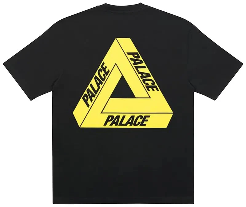 PALACE TRI T - CAMISETA TRI-TO-HELP NEGRA/AMARILLA - Talla Mediana - NUEVA Foto 2 de 3