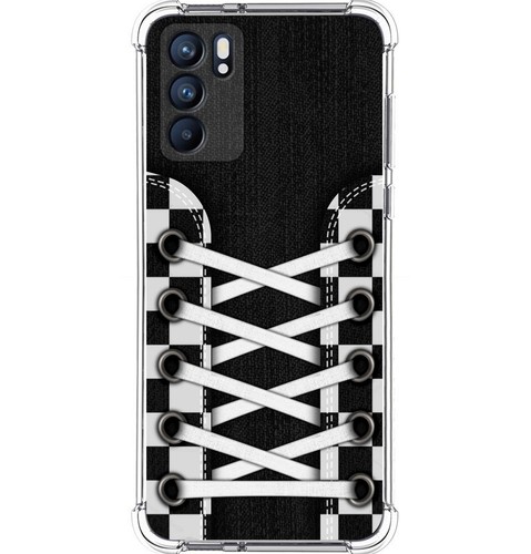 Custodia In Silicone Trasparente Per Oppo Reno 6 Pro 5G Design Foglie