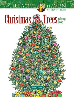 Creative Haven Christmas Trees Coloring Book (Adult Coloring Books: Christma...