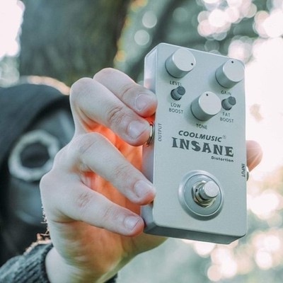 C-DI01 Insane Distortion Guitar Pedal - Metal Shell, Precision Control