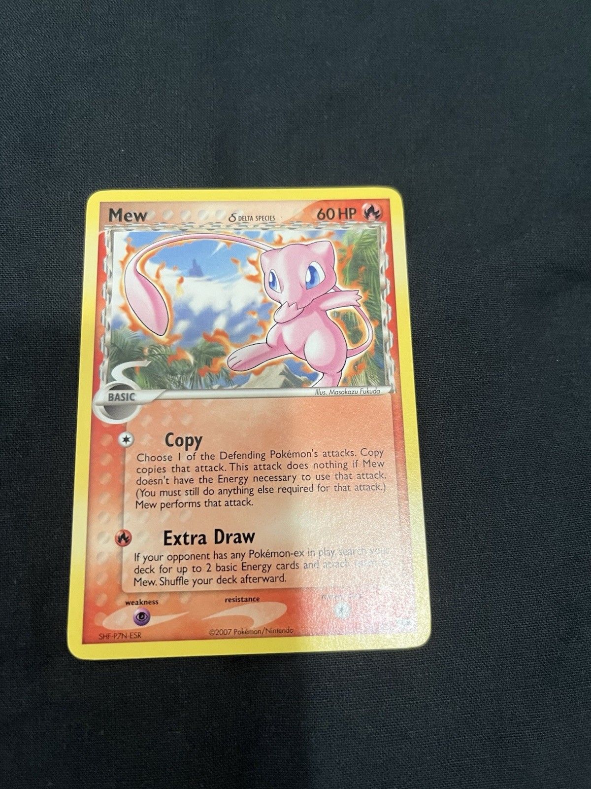 Mew Delta Species 003/017 Pop Series 5 Pokemon Card Regular