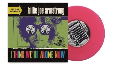 Billie Joe Armstrong - I Think We re Alone Now 7  Single  PINK Vinyl Rare New