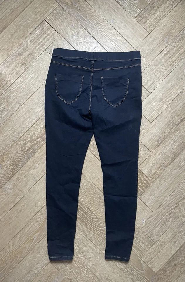 Dorothy Perkins Eden Dark Wash Jeggings Size 14 Stretch Denim - Image 4 of 4