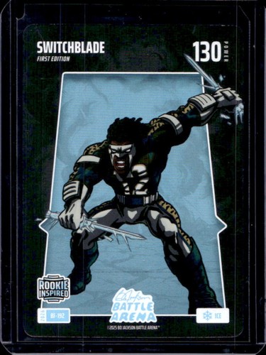 2025 Bo Jackson Battle Arena Travis Hunter Switchblade Ice Rookie RC #BF-192