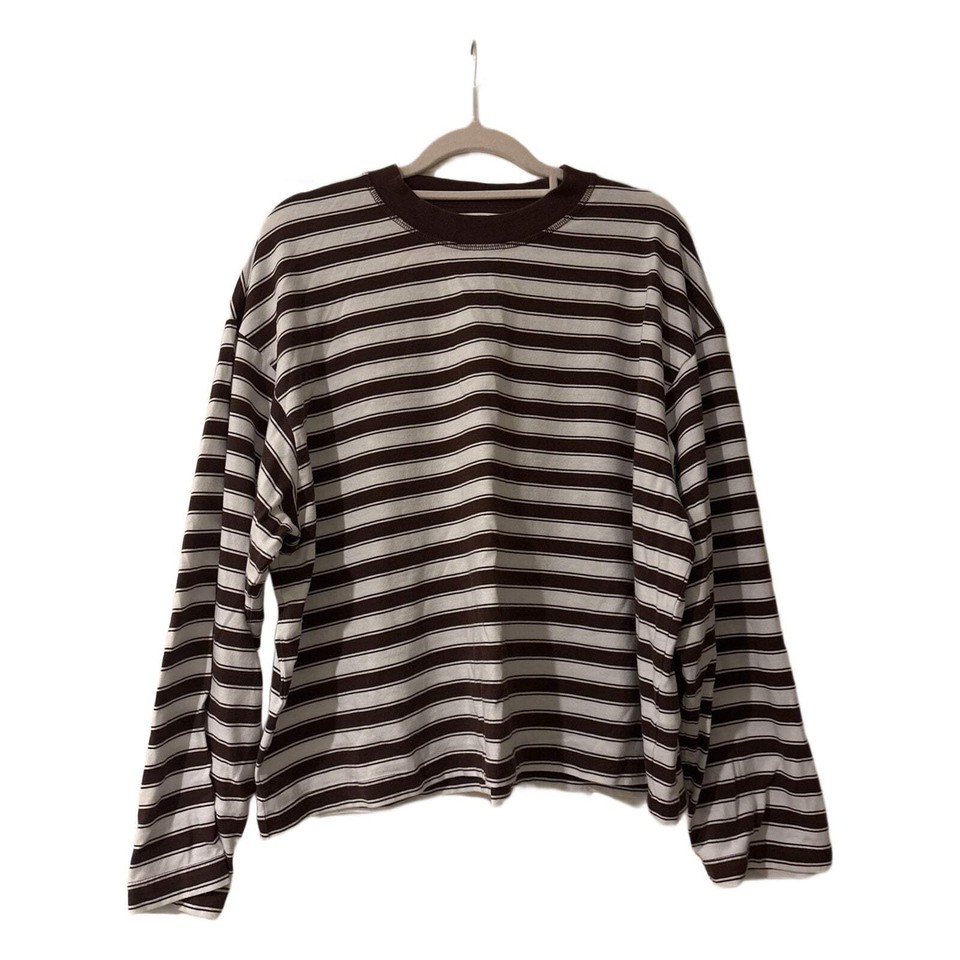 DECJUBA D-Luxe Long Sleeve Stripe Tee Size S Good Condition #32380