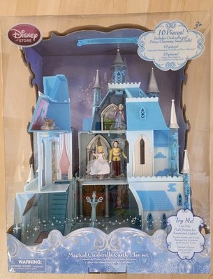 DISNEY  CINDERELLA MAGICAL CASTLE PLAYSET-NEW LIGHTS AND Sound Doesn't Work