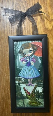 Rare Jasmine Becket-Griffith Disney WonderGround Gallery Tightrope Girl Art 8x4