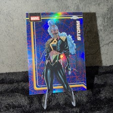 Storm 2026 Topps Chrome Marvel Comics #169 Spider-Web Red/Blue Refractor #D /62