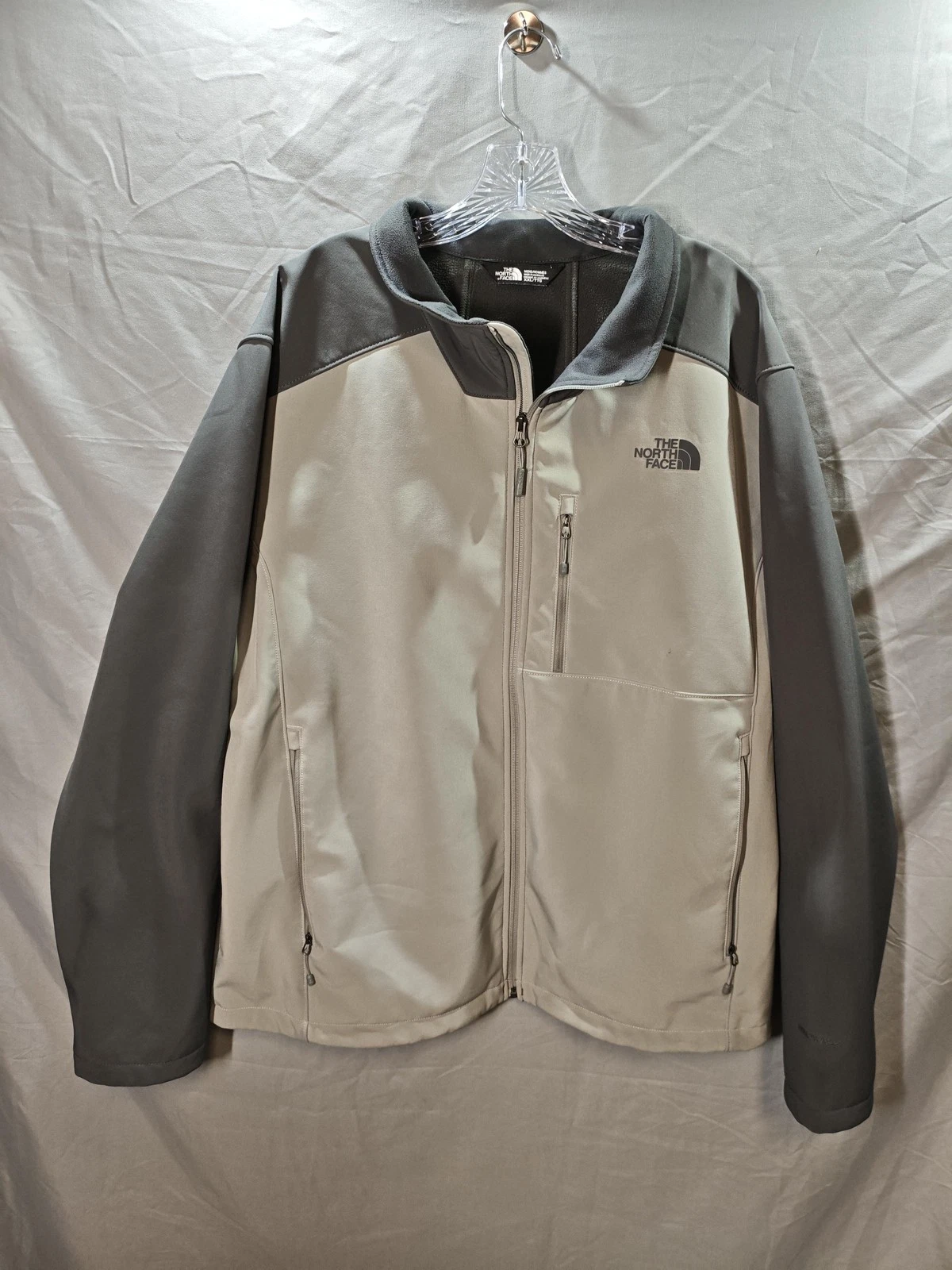 North Face Jacket Mens XL WindWall Softshell Full Zip Hiking Outdoors