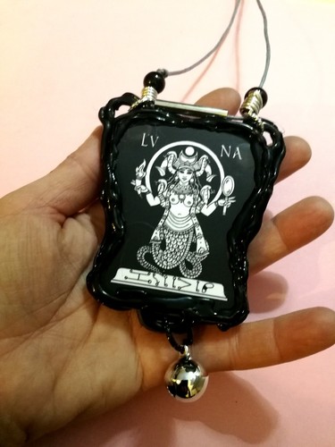 Moon Talisman Gothic Jewelry Amulet Pendant Evil Eye Abraxas Wicca Pagan Witches - Picture 2 of 24