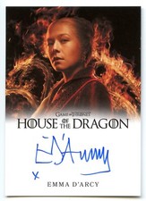 2024 Rittenhouse Game Thrones House of the Dragon AUTO Card Emma D'Arcy RHAENYRA