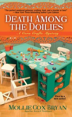 Complete Set Series - Lot of 4 Cora Crafts Mystery books by Mollie Cox Bryan