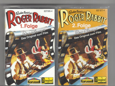 FALSCHES SPIEL mit ROGER RABBIT KARUSSELL zum Film Karussell 1988 Original