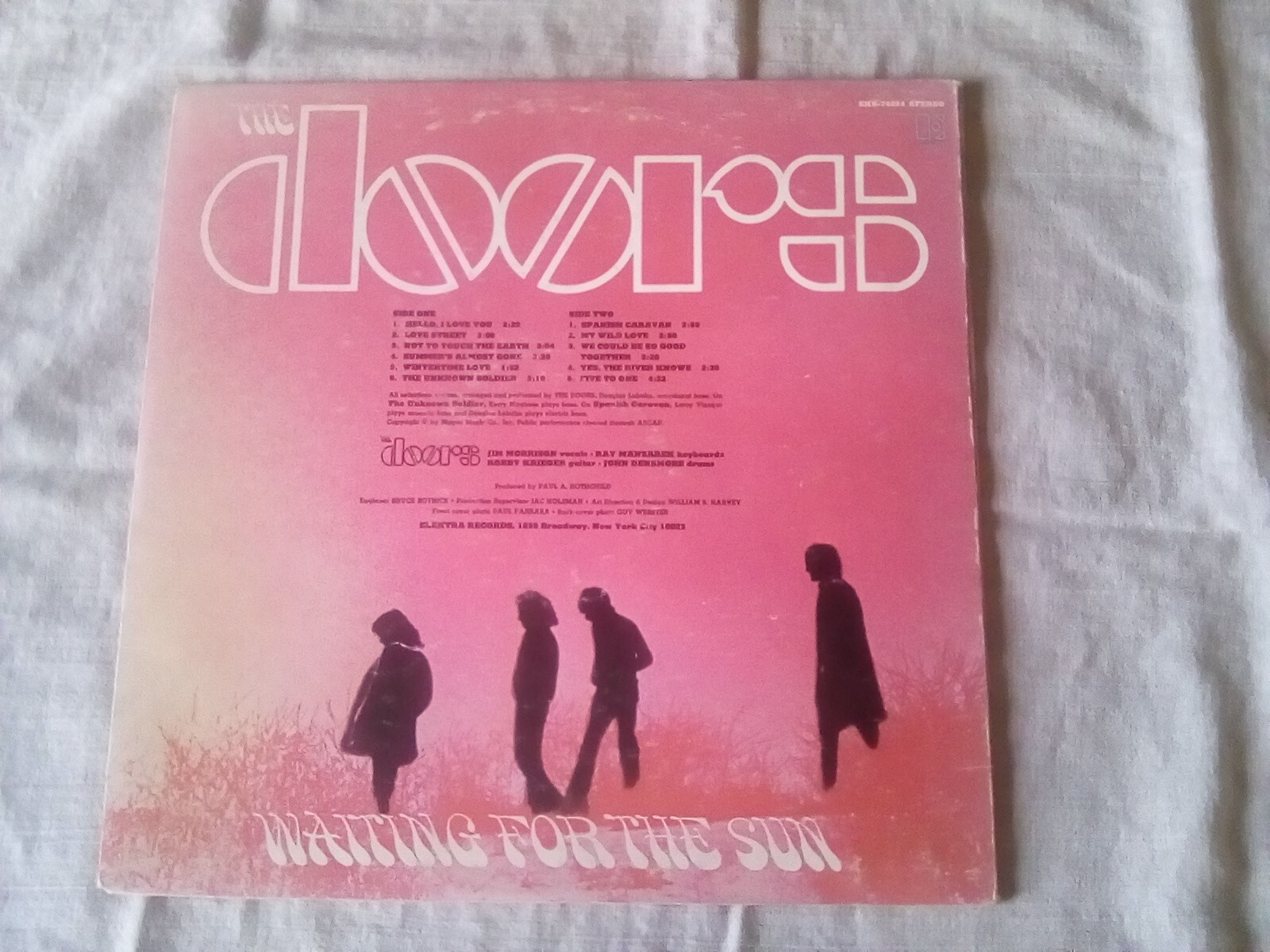 The Doors Waiting For The Sun LP Vinyl Original 1986 75596066112 eBay