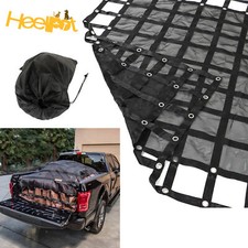 Heavy Duty Pickup Truck Cargo Net Standard Bed 8' 6.75' FT Black MGN-100