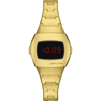 Hamilton H52314130 American Classic PSR74 Gold Digital Quartz Women's Watch