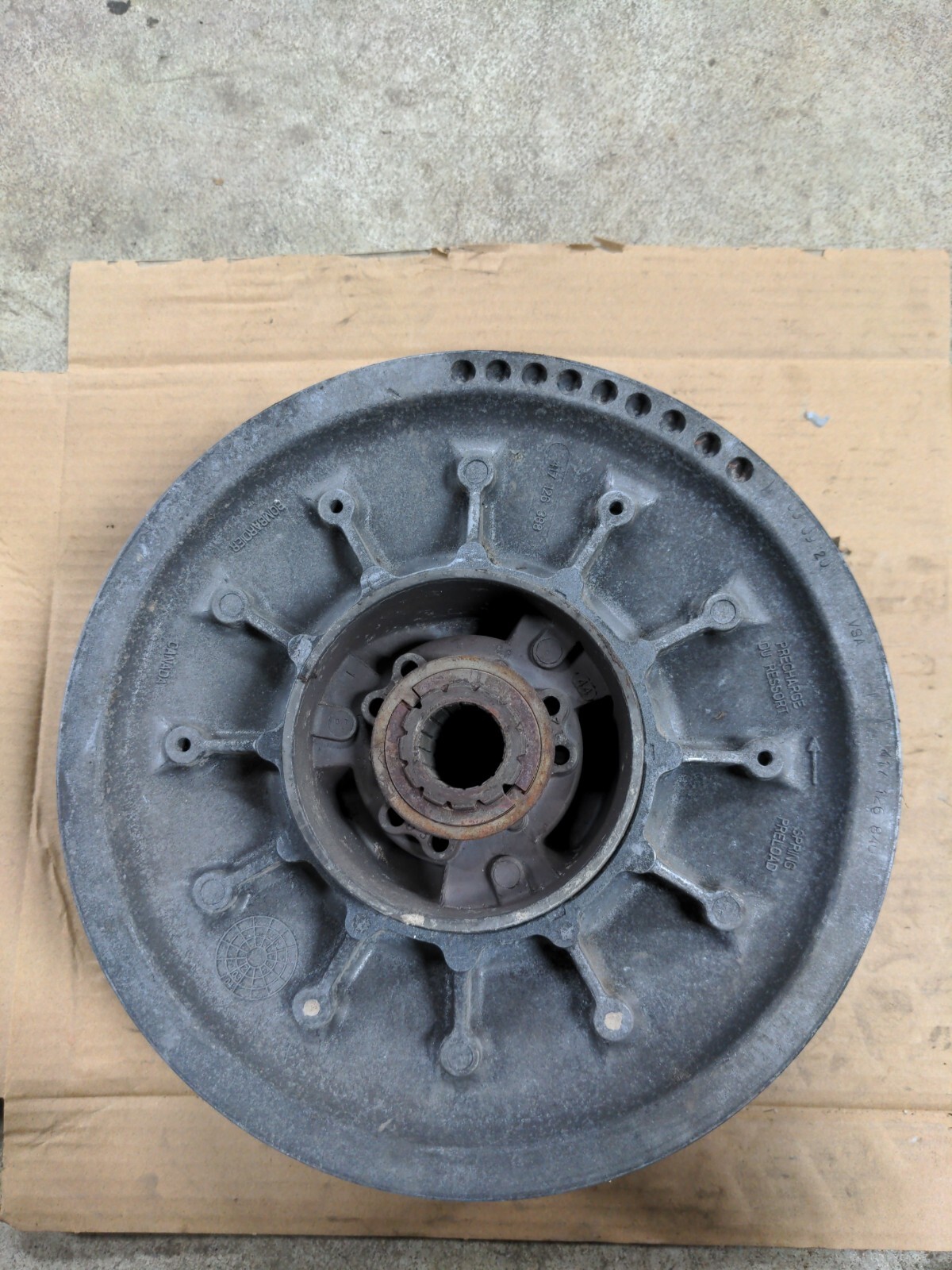 04 SKi Doo Secondary Clutch Assembly 417126840 Rev 800 RER eBay