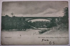 Panther Hollow Bridge Pittsburg Pennsylvania Divided Back Postcard Unposted