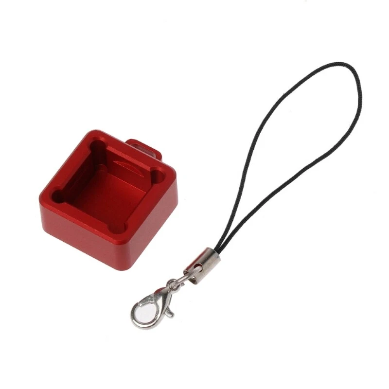 Custom CNC MX Switch Keycap Keychain with Tester Base for Mechanical Keyboards