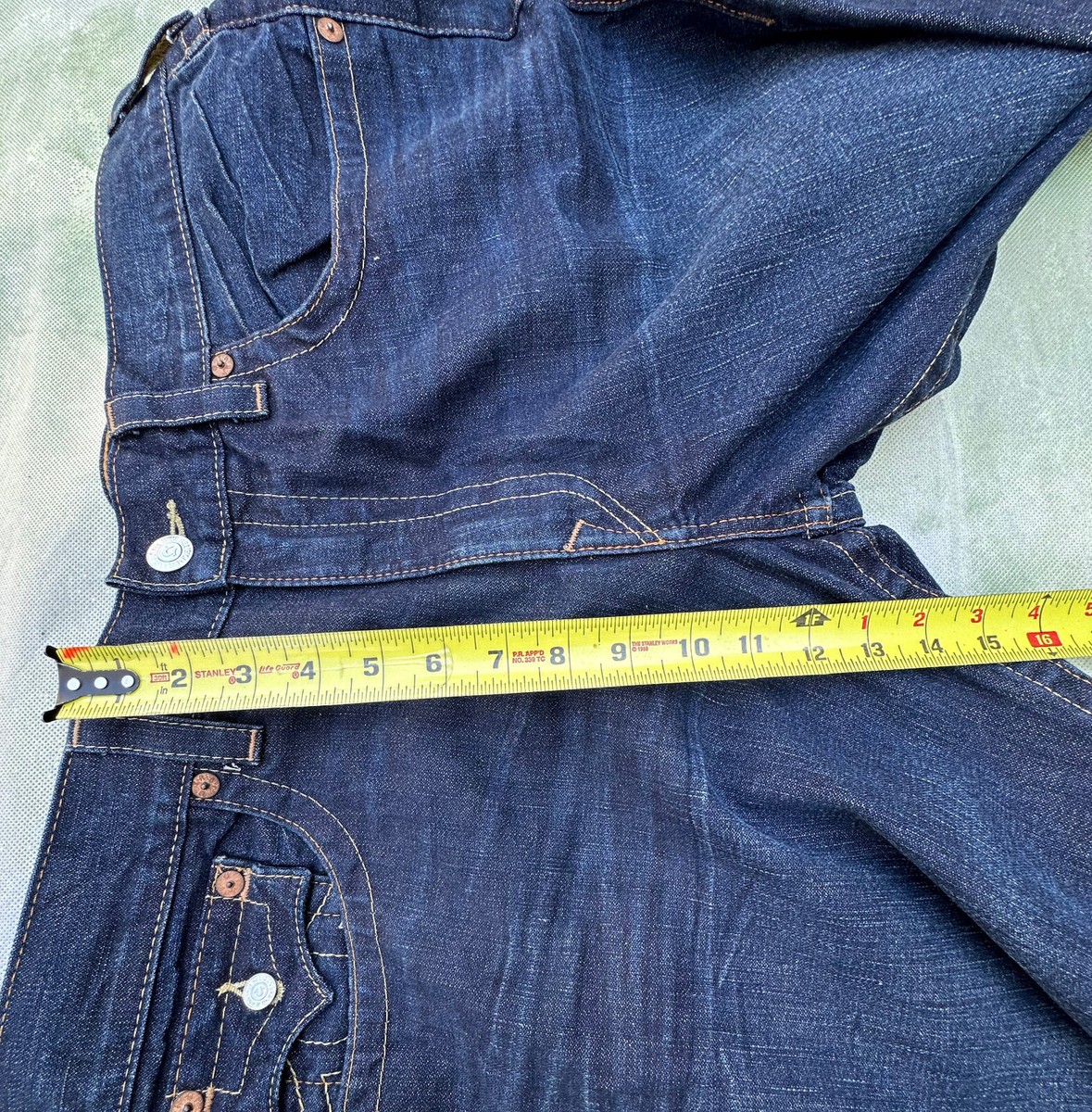 True Religion MVP Collection Men's Denim Pants Size 38X36