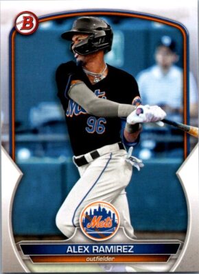 2023 Bowman Draft #BD-17 Alex Ramirez