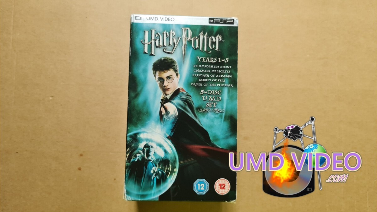 PSP UMD Movies - Harry Potter - Years 1-5 (5 Disc Box Set) [Read